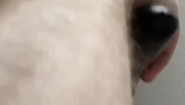 Shaving and trimming my cock, balls, and face