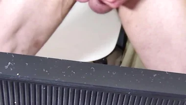 Im Standing up with Camera Facing Down at My 10 in Bwc, My Two Handed Rage Jerk