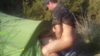 The Forest Ranger Fines Me with a Cumshot
