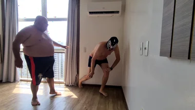 Masked Jobber Vs. Brawling Bubba: the Final Test of Strength (jobber Lost)