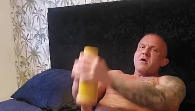 Big Cock Solo with Explosive Cumshot