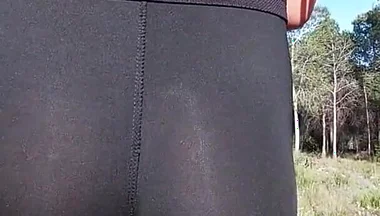 It Was Hard to Inlay My Fat Ass in This Tight Leggings but They Look so Sexy on It