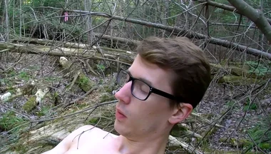 Outdoor Jack off with Twink Sacha
