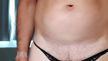 Bodystocking and Cock Ring with Anal Plug