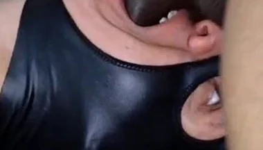 With His Giant, Thick Cock He Fucked My Mouth