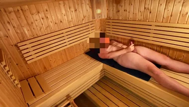 Huge Sauna Cum