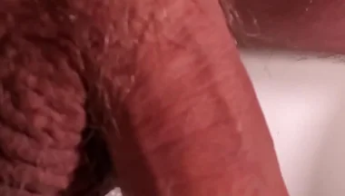 Exposed Glans, Naked and Relaxed Bear