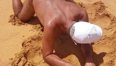 Ladysilva Shemale on the Beach in Bikini Showing off Her Hot Ass I Want a Male to Fuck My Ass