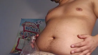 Belching and Rubbing My Gut with Oil