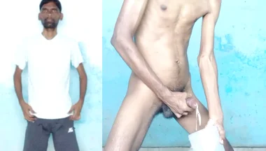 Rajesh Playboy 993 Nude Stroking Jerking off Dick Masturbating Big Cock and Cumming in the Jar