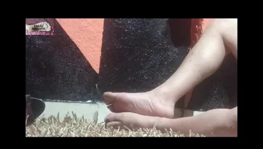 Rita Shows Her Feet 1