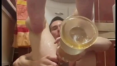 I Insert a Big Toy in My Ass and Enjoy Anal Prolapse