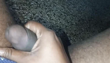 My Dubai Wife Office Room. Licking My Big Cock