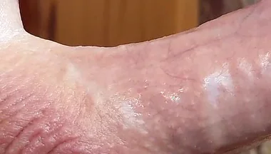 Small Hairless Virgin Phimosis Dick Braves the Cold for Some Hands-free Edging and Leaking Cum