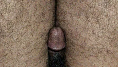Big Cock Man Trying to Be Relax by Handjob