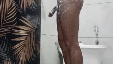 Masterbation Show in Washroom