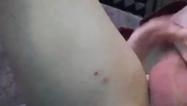 Busting a Big Cumshot After Closeup Masturbation