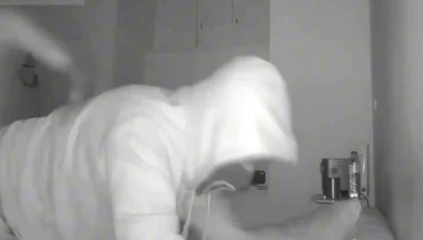 Part 1 Masked Ihousebreaker Caught, Punished and Humiliated by Amateur Twink