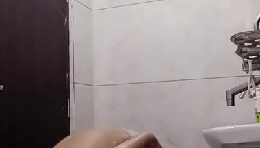 Desi Man Enjoys Water