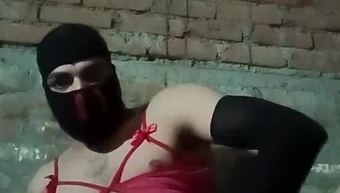 Indian Sexy Boy Lingerie Masturbation