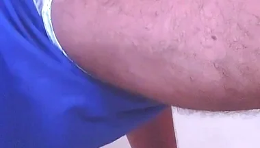 Very Horny - Sweat, Ripped Underwear and Peeing