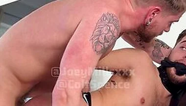 Alpha Dom Colt Spence Dominates Eager Sub Joey Mills Hard With