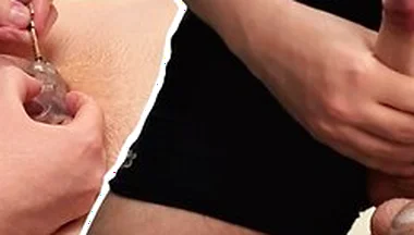 I Locked My Boyfriend In A Chastity Cage And Cum On Him