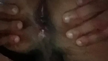 Slapping Huge Cock