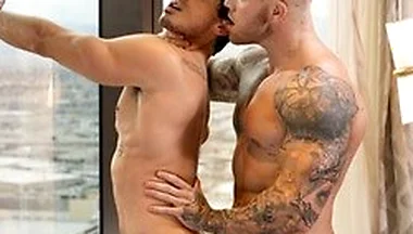Filou And Ashton Summers Get Down And Dirty By The Window In A Hot Euro Hookup