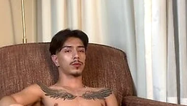 Skinny Latin Twink Jerks Off Cumshot
