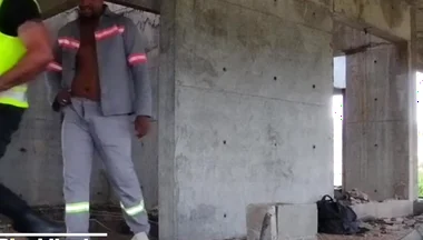 Holiday Day and Fucking Workers in Construction