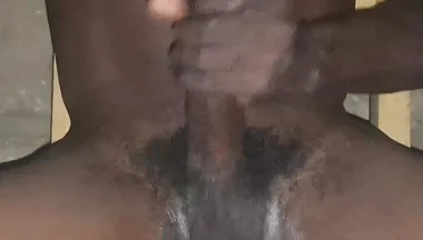 My Big Black Cock Full of Power and Sperm