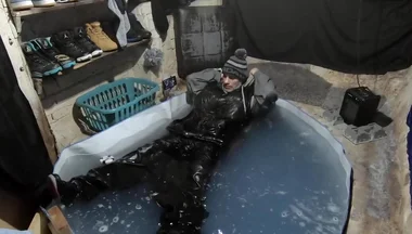 Wet skater boy david