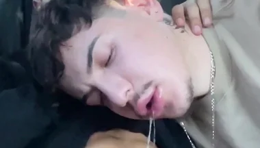 Head Road Sucking Twink Sucked Dry!