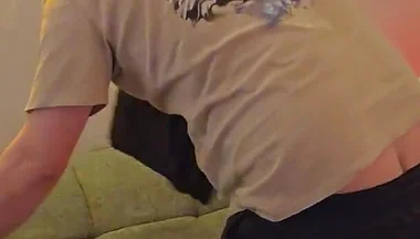 Straight Chubby Construction Worker Gets Sucked and His Ass Licked for the First Time by a Guy