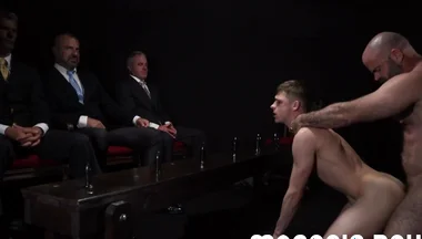Apprentice Andram, Rick Fantana And Jack Andram - 2 Hung Suited Guys Bareback Apprentice