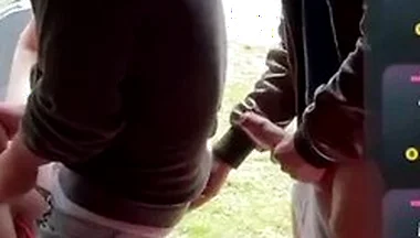 Three Big Cocks In The Public Park
