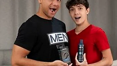 Andre Stone And Sam Ledger Try Out A New Cock Ring In Bareback Doggystyle Fashion