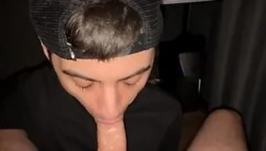 Pov Dick Sucking On Cum On Face