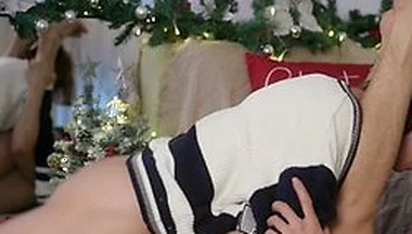 Tyler Wu And Love Make - Christmas Fuck, A Latino Twink And His Asian Jock Make Love