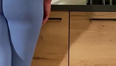 Trans Step Sister Teasing Step Bro to Cum