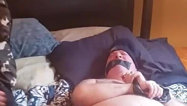 Jerks off Bear