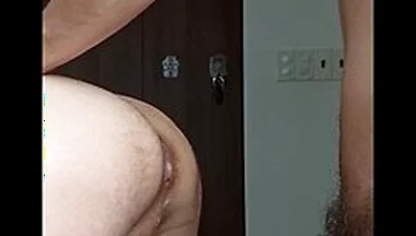 Straight Guy Fucks With A Hairy Big Dick And Cries With Happiness Cream