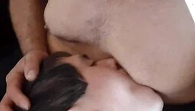 Suckling On Stepdads Titties While Home Alone
