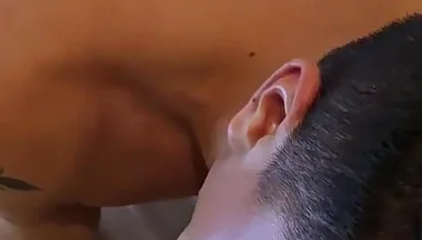 Femboy Sucking Huge Black Cock