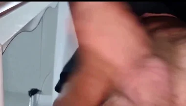 Solo POV - Cumshot - Close-up Huge Cock Jerk off - Male Ass - Anal Masturbation - Big Balls - Hugely Equipped Man Boy - Incred