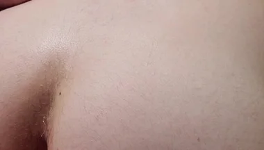 The First Experiment in the Hole on Half of the Penis. 4K Video Original.