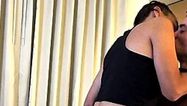 Virgin Boy - Leo Valentina Submits To Kirk Ryner Makes Twink Sissy Femboy So Horny Kissing Making Out & Flirting