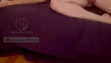 2 Bi-curious Flatmates Caught in One of Their First Ever Jerk-off Session Watching Porn Together