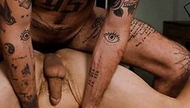Big Cocked Stepbro Chris Damned & Jock Brandon Anderson Get